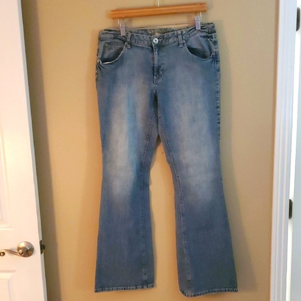 Arizona Jean Company Light Blue Flare Jeans
